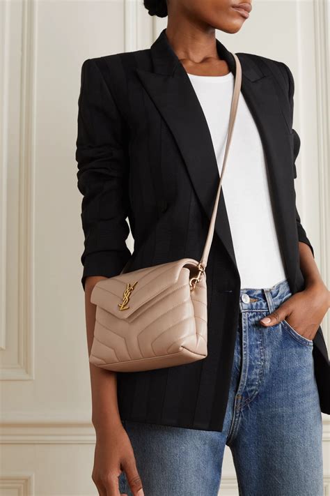 ysl quilted leather crossbody bag|ysl crossbody bag beige.